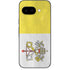 Vatican City Flag Distressed Google Pixel 9a Skin